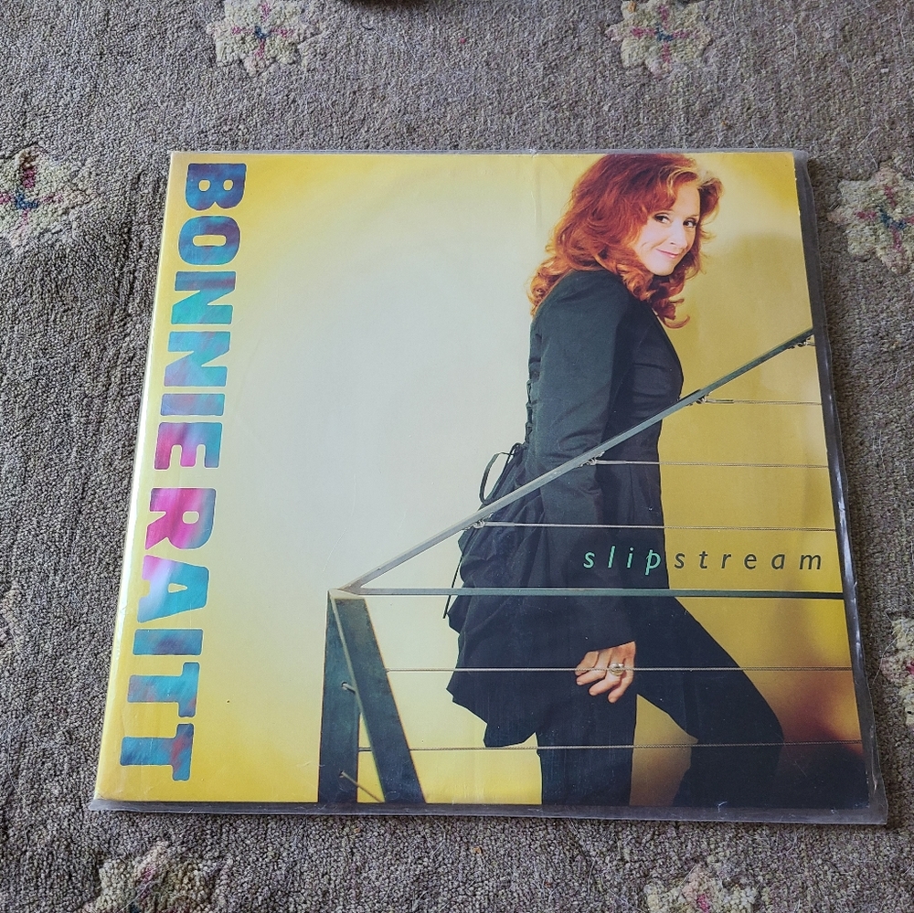 Bonnie Raitt Slipstream vintage vinyl record PRISTINE